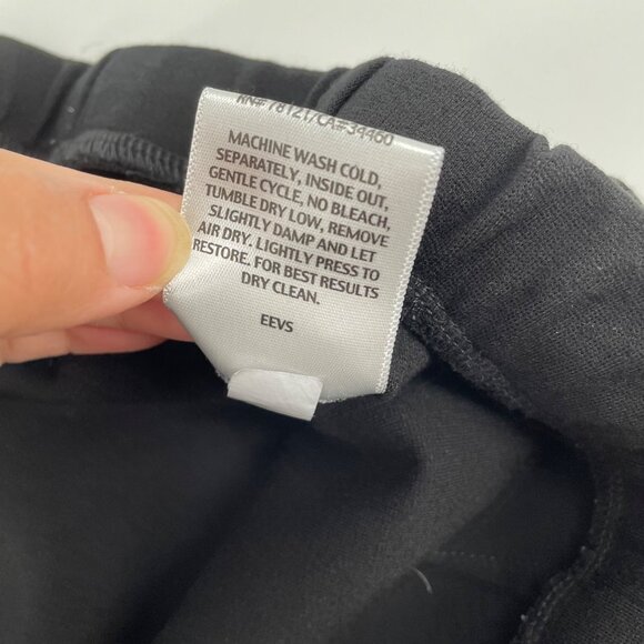 Eileen Fisher Black Pull On Elastic Waist Casual Pants Womens Size 2X Comfort - Picture 6 of 9